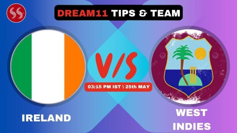 IRE vs WI Today’s Dream11 Fantasy Team