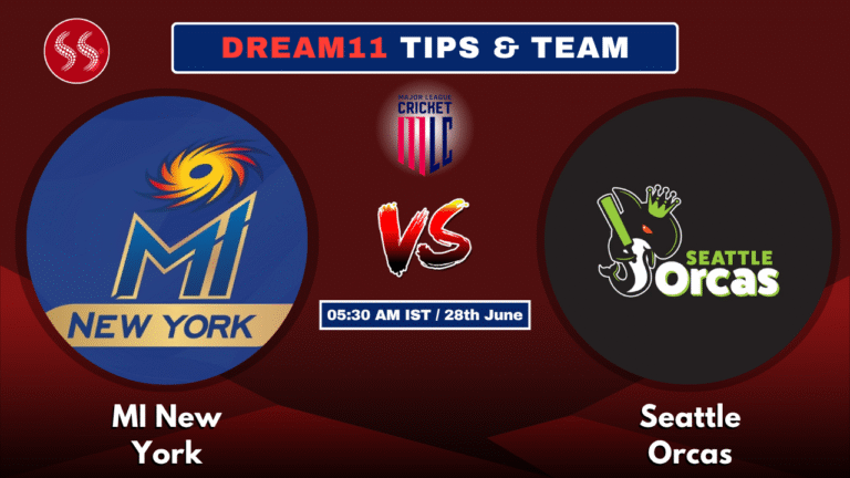 MI NY vs SEO Today's Dream11 Fantasy Team