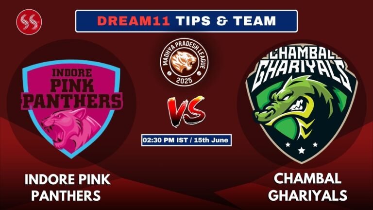IPP vs CGS Today's Dream11 Fantasy Team: 6th T20 Match 2025