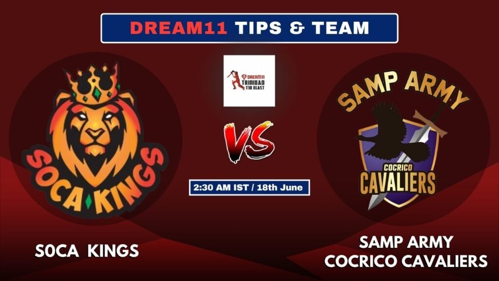 SCK vs SCL Today's Dream11 Fantasy Team: 21th T10 Match 2025