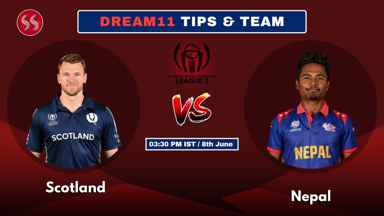 SCO vs NEP Today’s Dream11 Fantasy Team