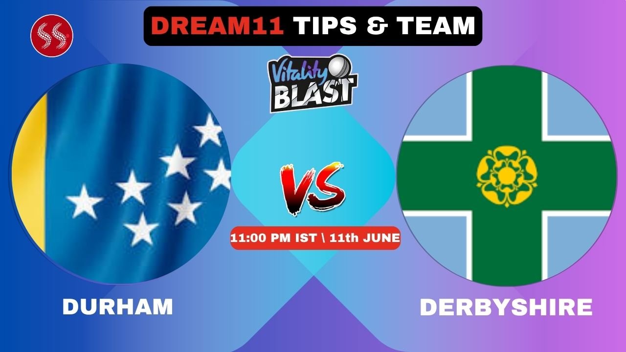 DUR vs DER Today's Dream11 Fantasy Team: 37th T20 2025