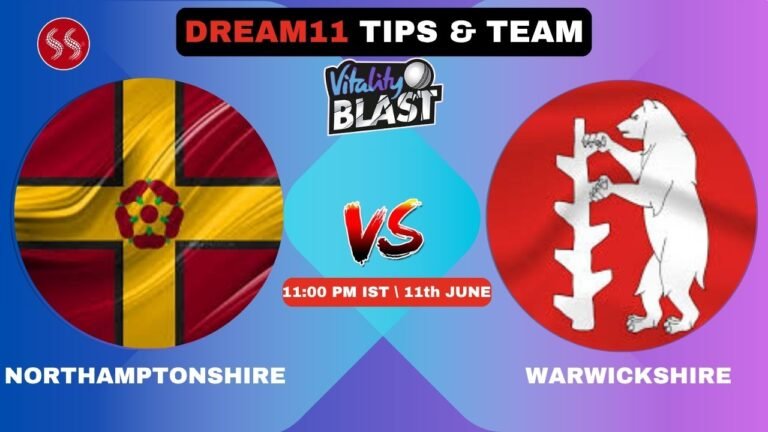 NOR vs WAS Today's Dream11 Fantasy Team: 38th T20 2025