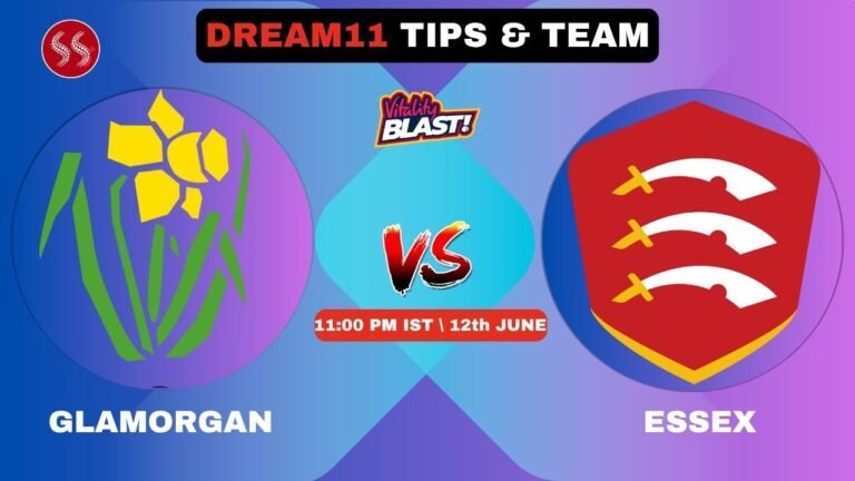 GLA vs ESS Today's Dream11 Fantasy Team: 42nd T20 2025