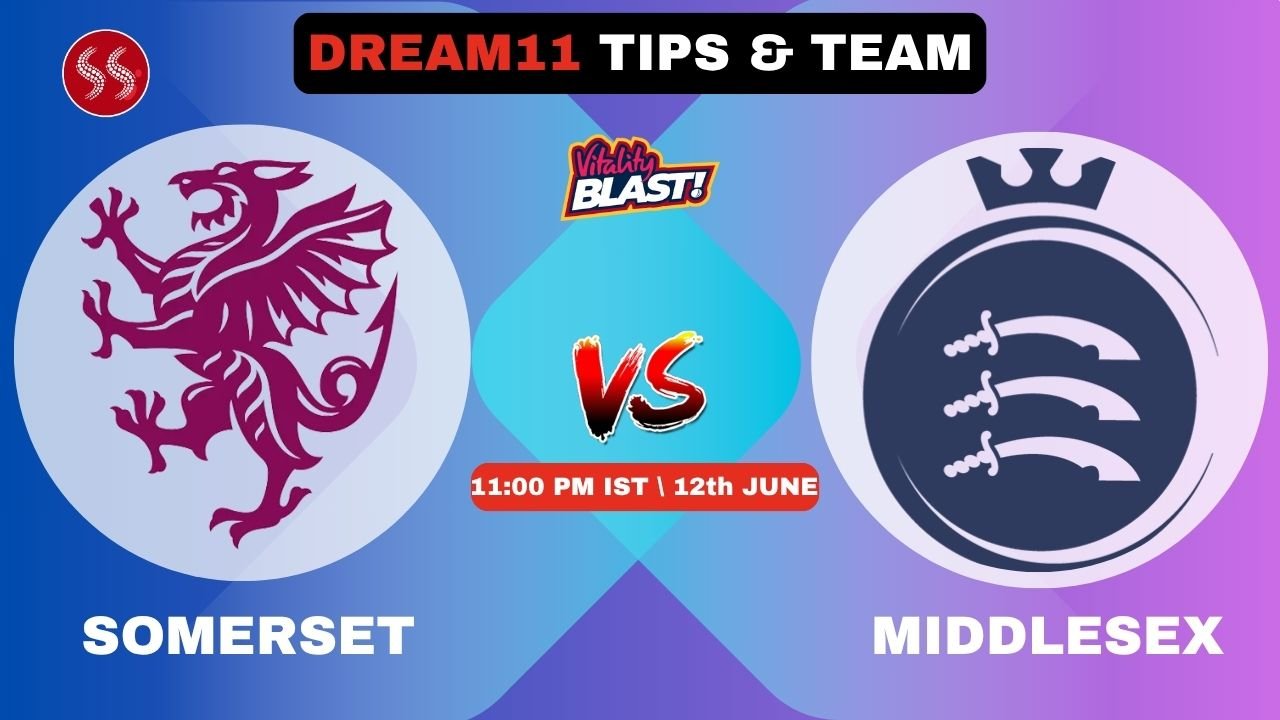 SOM vs MID Today's Dream11 Fantasy Team: 41st T20 2025