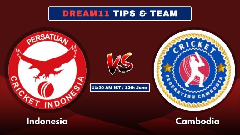 INA vs CAM Today's Dream11 Fantasy Team