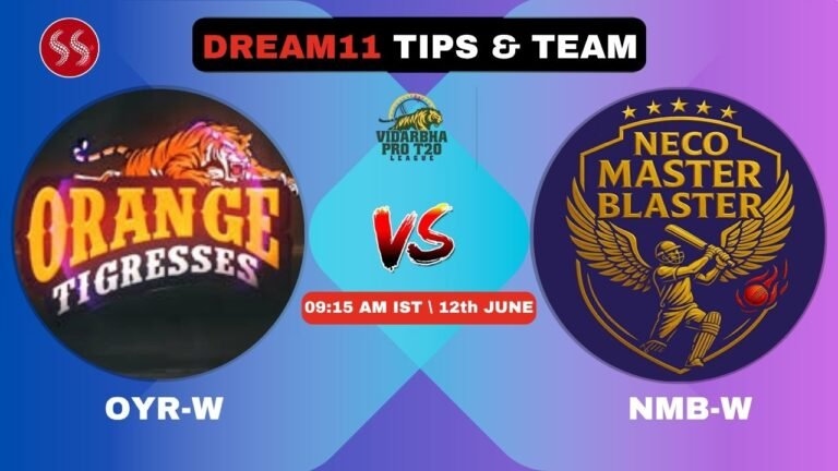 OYR-W vs NMB-W Today's Dream11 fantasy Team: 3rd T20 2025