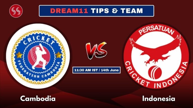 CAM vs INA Today’s Dream11 Fantasy Team