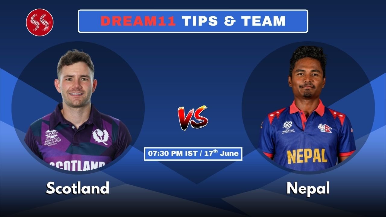 SCO vs NEP Today's Dream11 Fantasy Team
