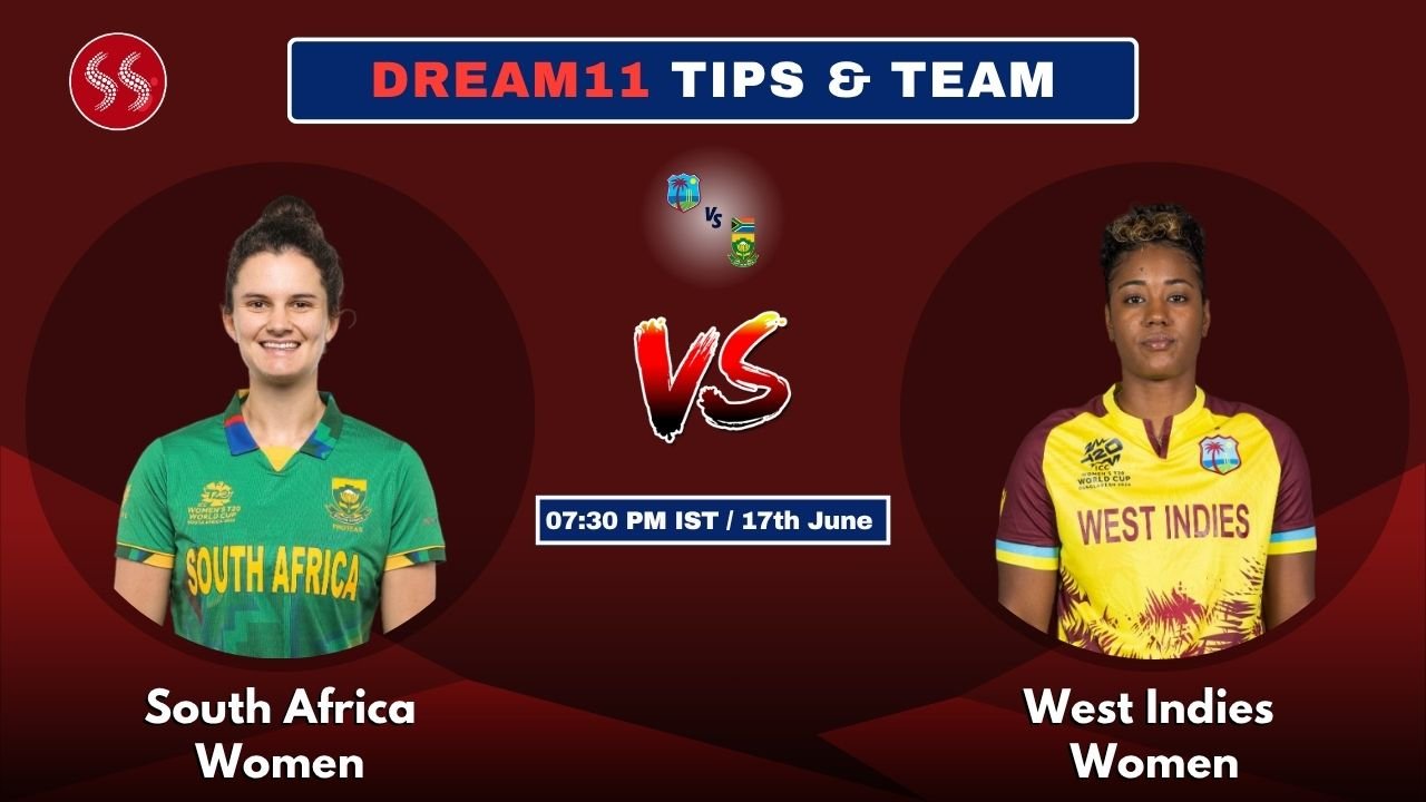 SA-W vs WI-W Today's Dream11 Fantasy Team