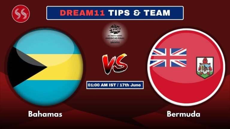 BAH vs BER Today's Dream11 Fantasy Team
