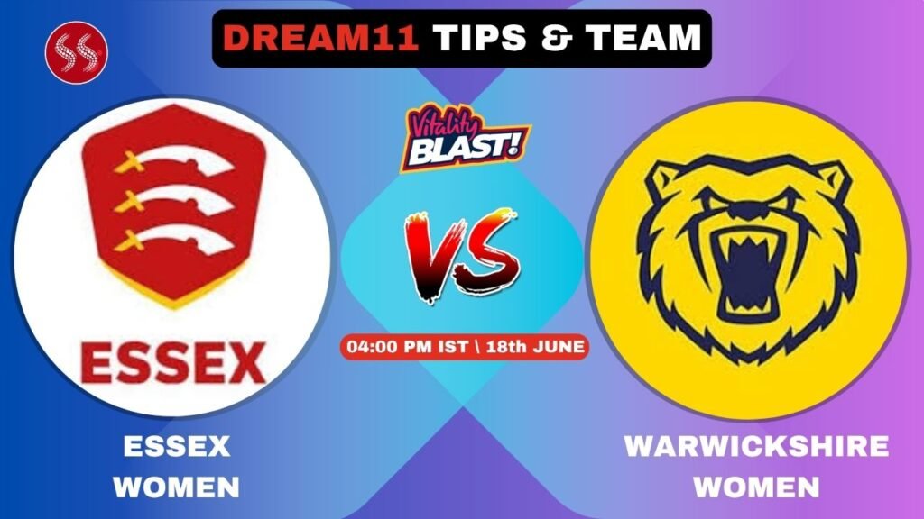 ESS-W vs WAR-W Today’s Dream11 Fantasy Team: 27th T20 2025