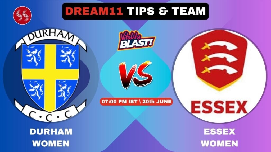 DUR-W vs ESS-W Today's Dream11 Fantasy Team: 32nd T20 2025