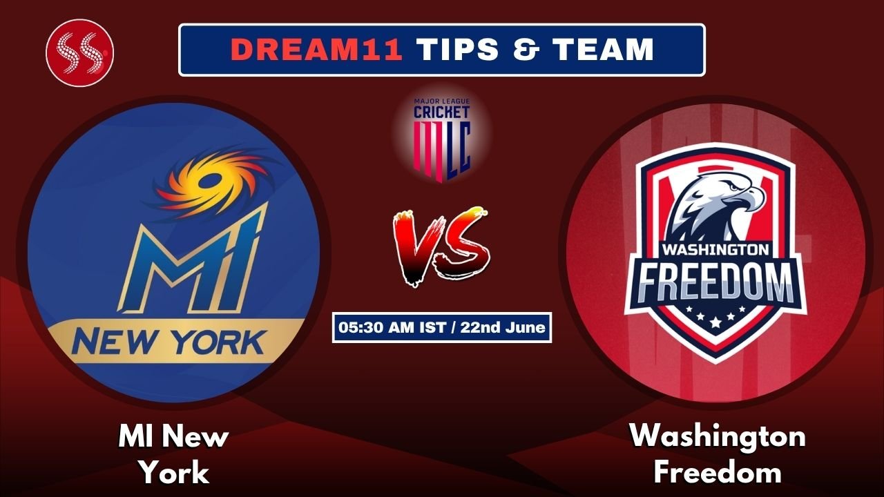 MI NY vs WSF Today's Dream11 Fantasy Team