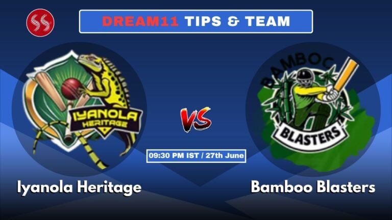 IYH vs BMB Today's Dream11 Fantasy Team: 7th T10 2025
