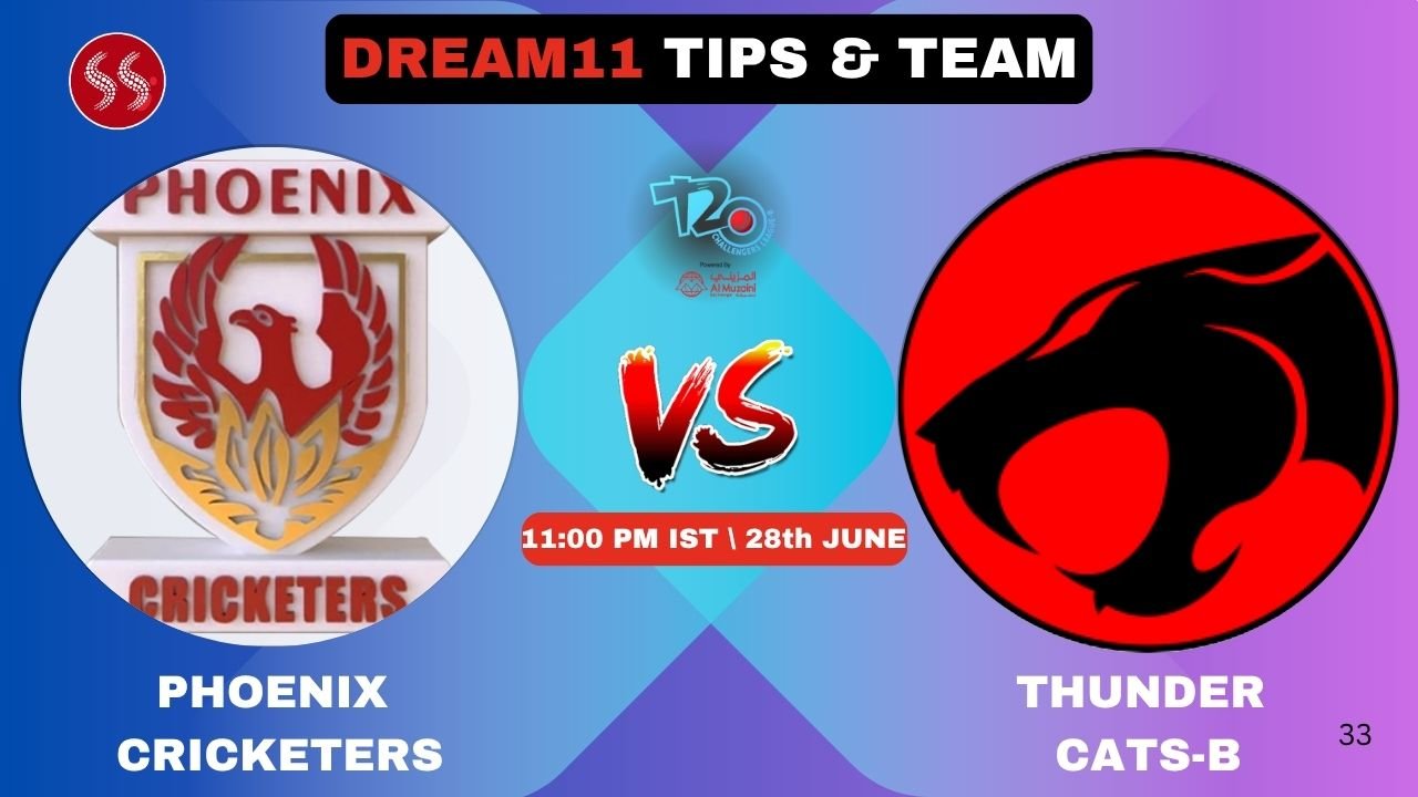 PC vs THN-B Today's Dream11 Fantasy Team: 18th T20 2025
