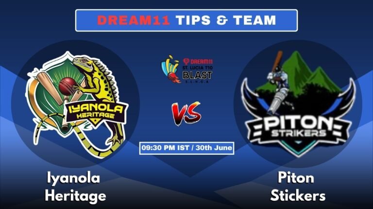 IYH vs PTS Today's Dream11 Fantasy Team: 13th T10 Match 2025