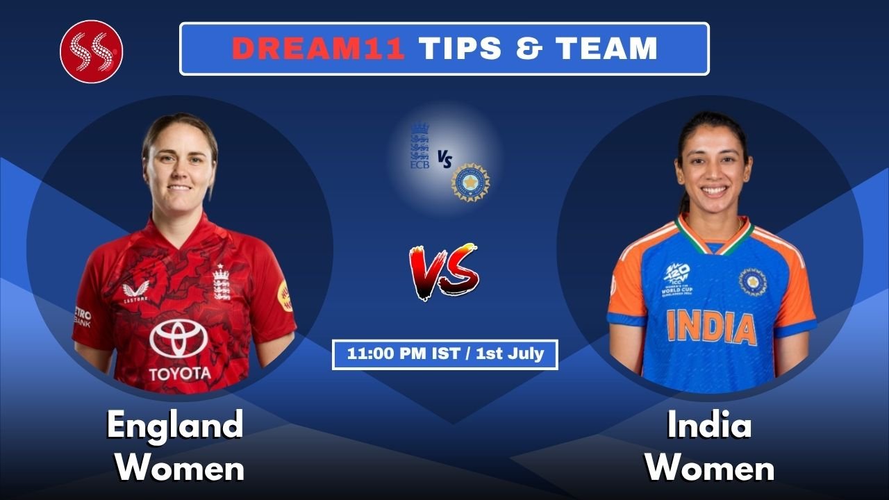 ENG-W vs IND-W Today's Dream11 Fantasy Team
