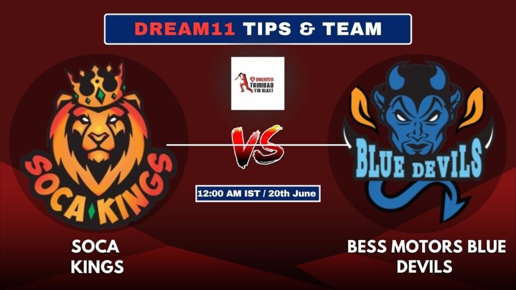 SCK vs BLD Today's Dream11 Fantasy Team: 26th T10 Match 2025