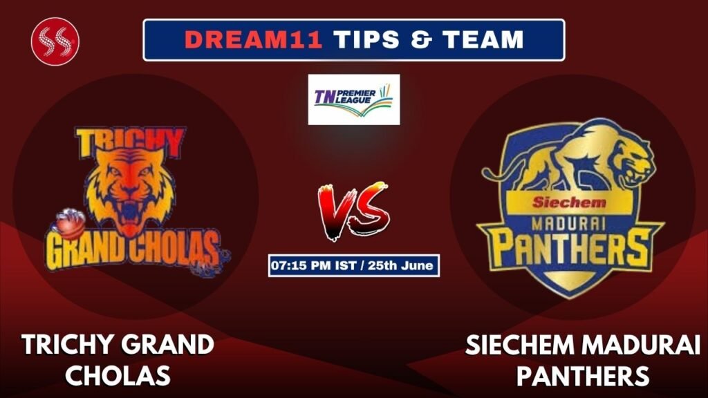 TGC vs SMP Today's Dream11 Fantasy Team: 23rd T20 Match 2025
