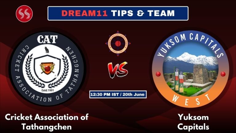 CAT vs YC Today's Dream11 Fantasy Team