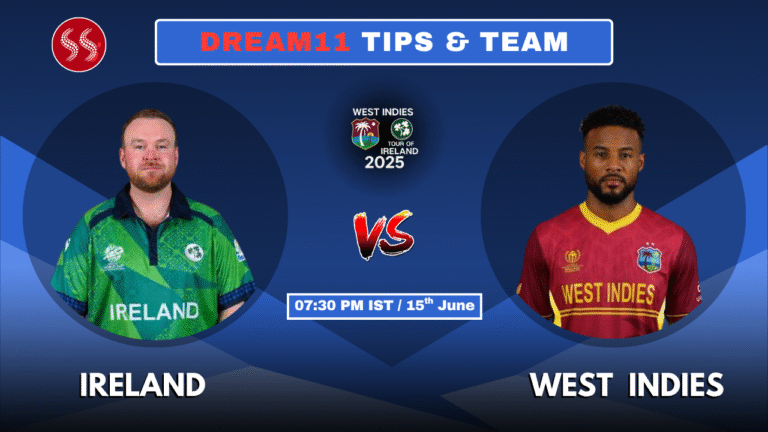 IRE vs WI Today's Dream11 Fantasy Team: 3rd T20I Match 2025