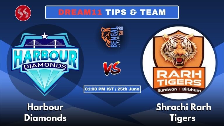 HD vs SRT Today's Dream11 Fantasy Team