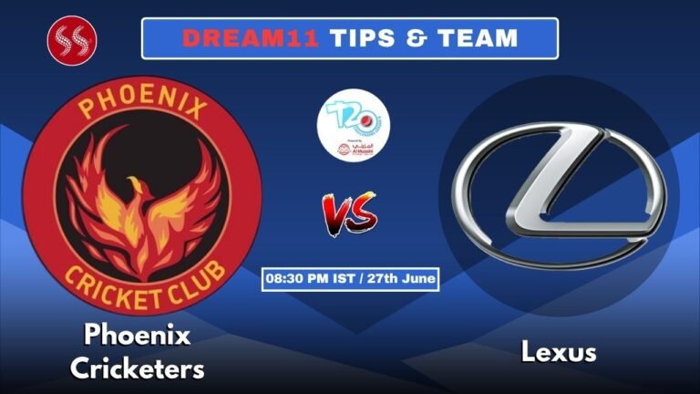 PC vs LEX Today's Dream11 Fantasy Team