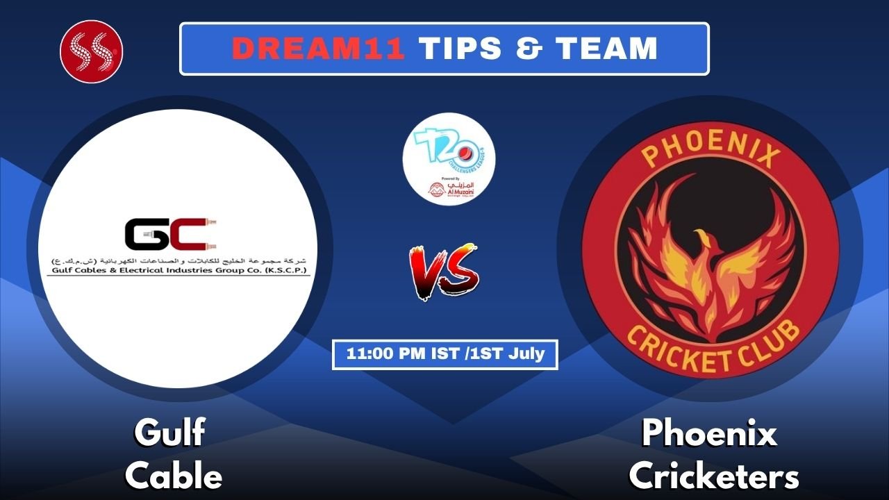 GUC vs PC Today's Dream11 Fantasy Team