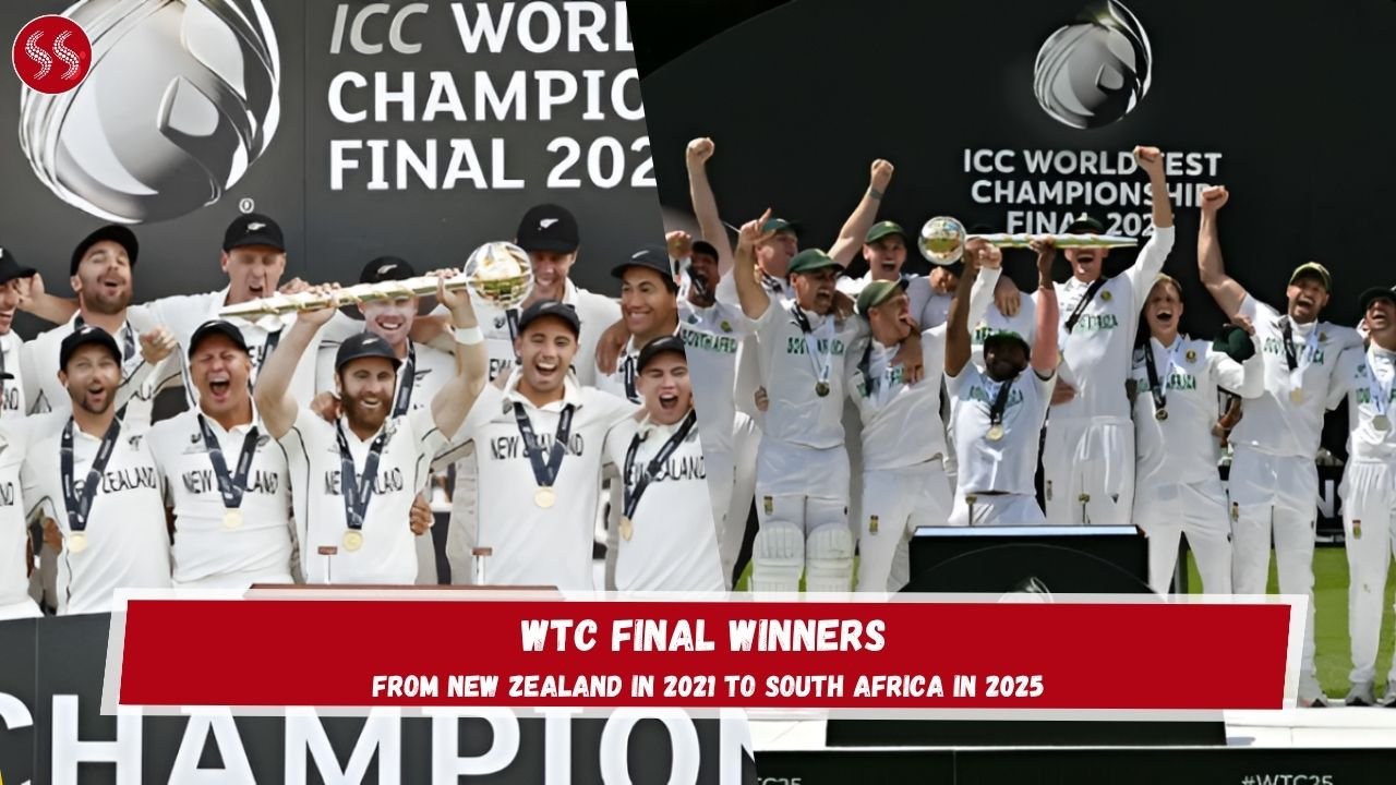 WTC Final Winners: From New Zealand in 2021 to South Africa in 2025