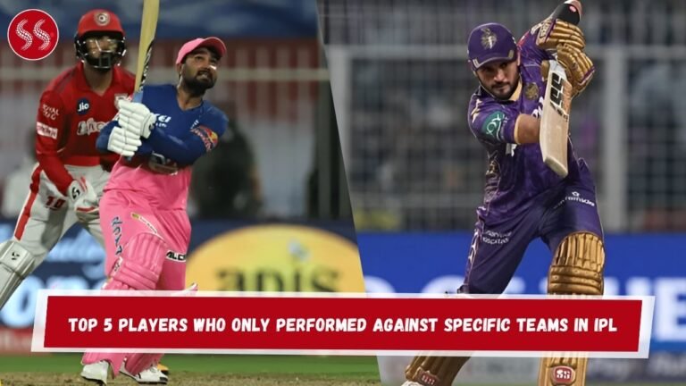 Top 5 Players Who Only Performed Against Specific Teams in IPL