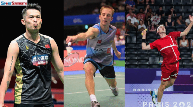 Badminton winning streaks: Top players celebrating victory on court