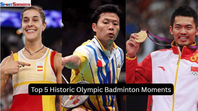 historic olympic badminton moments on court