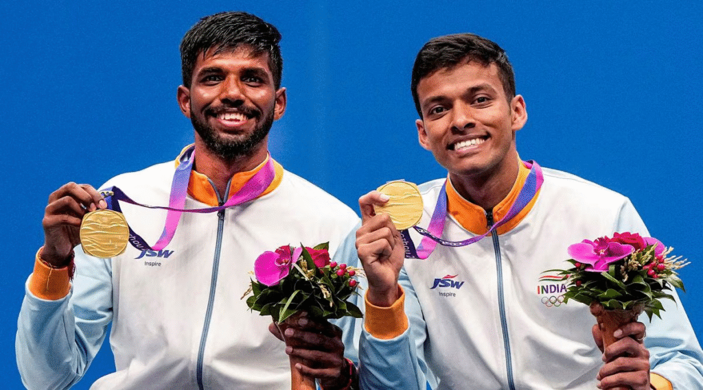 Satwiksairaj Rankireddy Guinness fastest smash - Indian badminton records

