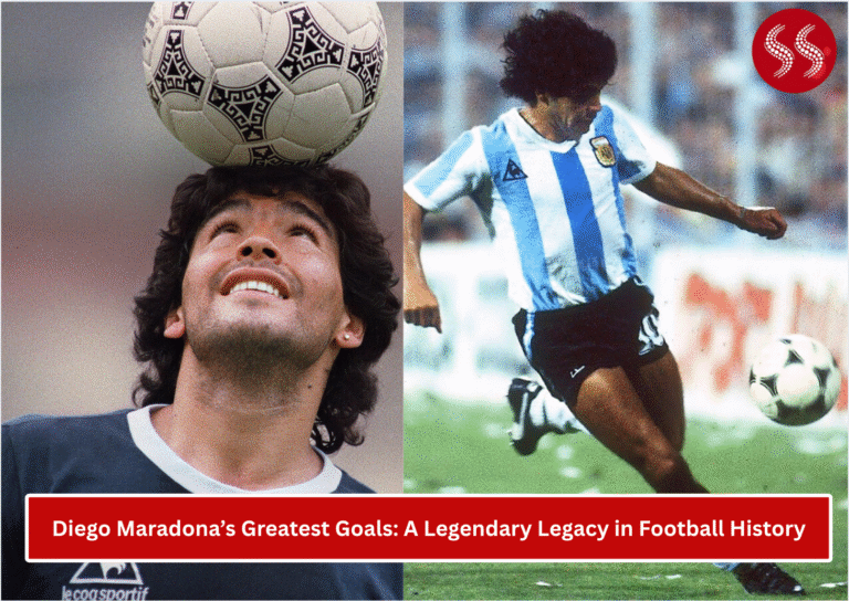 Diego Maradona’s Greatest Goals: A Legendary Legacy in Football History