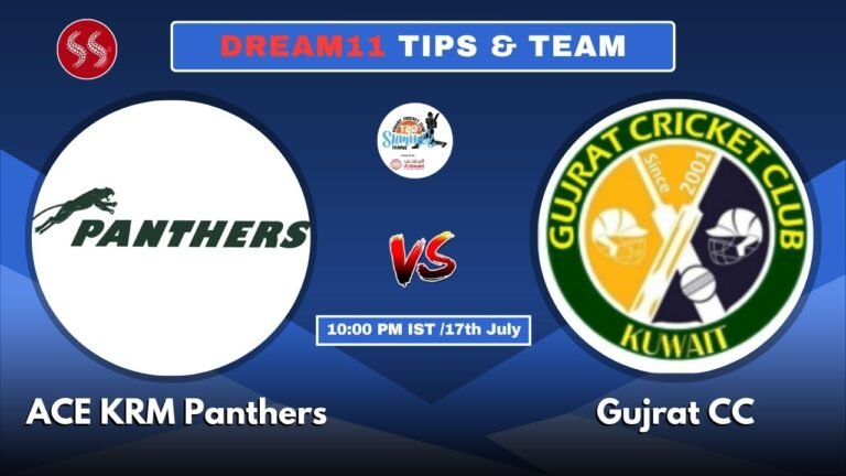 KRM vs GCC Today's Dream11 Fantasy Team: 15th T20 Match & Promising Pitch Report