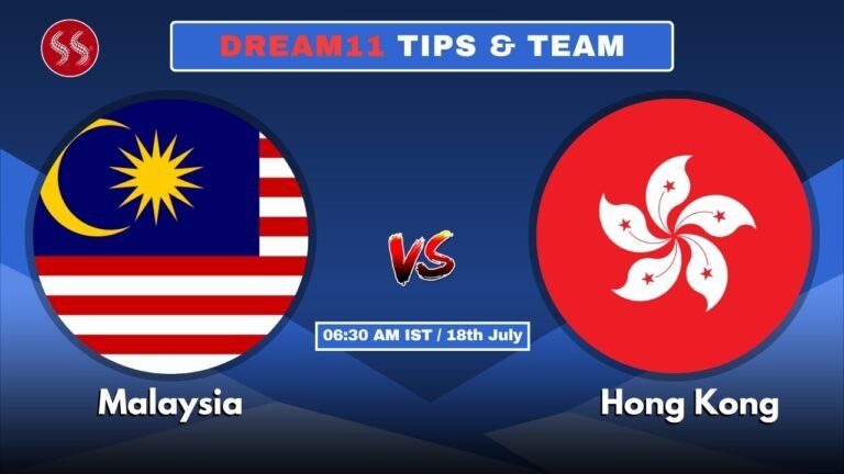 MAL vs HK Today's Dream11 Fantasy Team