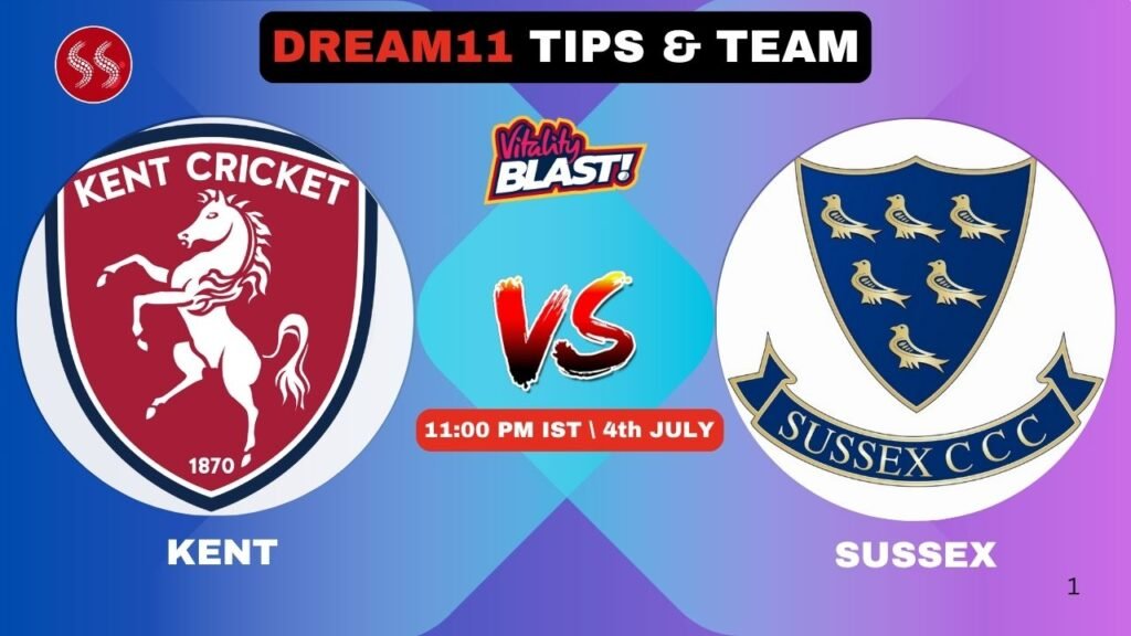 KET vs SUS Today's Dream11 Fantasy Team: 76th T20 2025