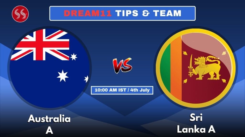 AUS-A vs SL-A Today's Dream11 Fantasy Team