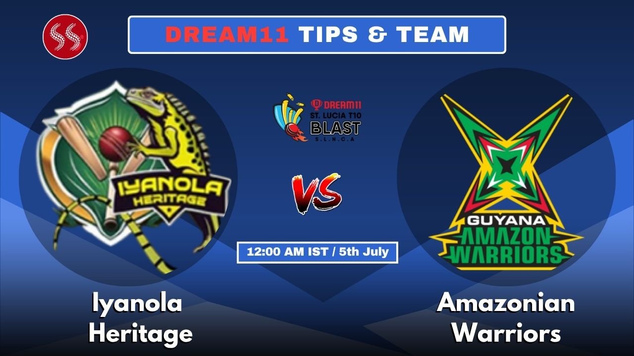 IYH vs AMW Today's Dream11 Fantasy Team: 22nd T10 2025
