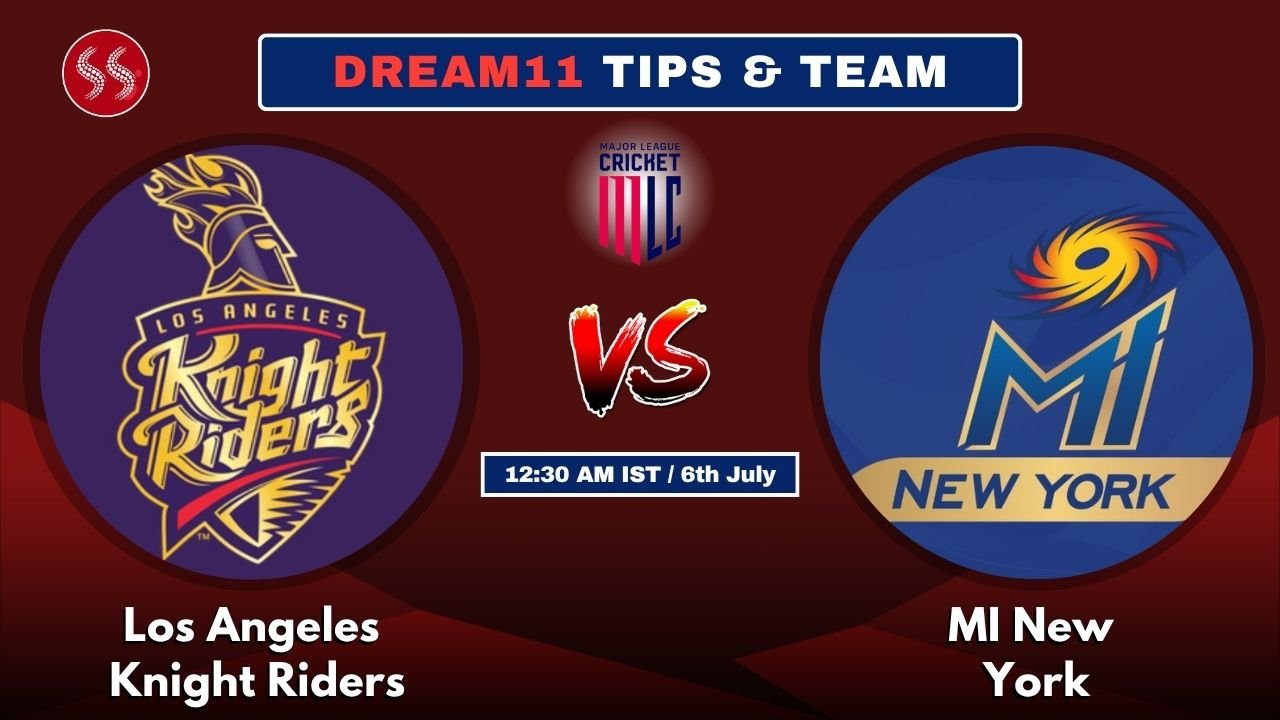 LAKR vs MI NY Today's Dream11 Fantasy Team
