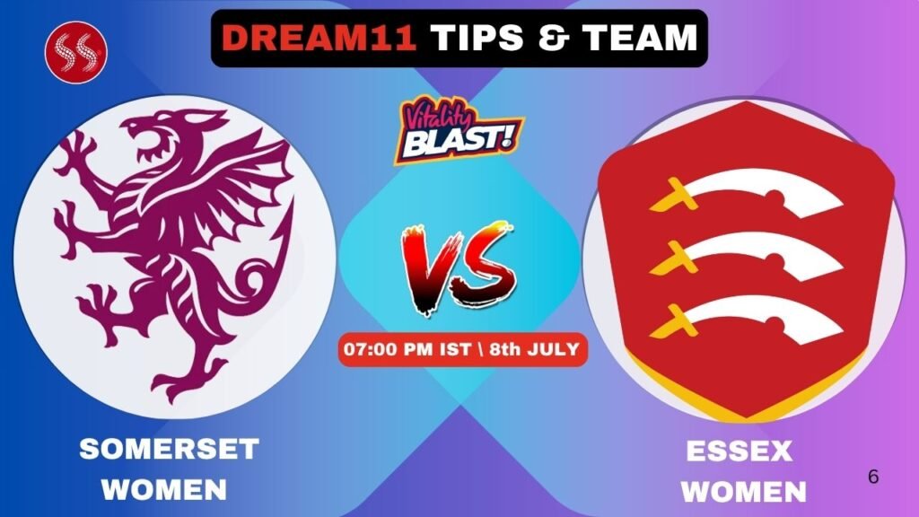 SOM-W vs ESS-W Today’s Dream11 Fantasy Team: 40th T20 Match 2025