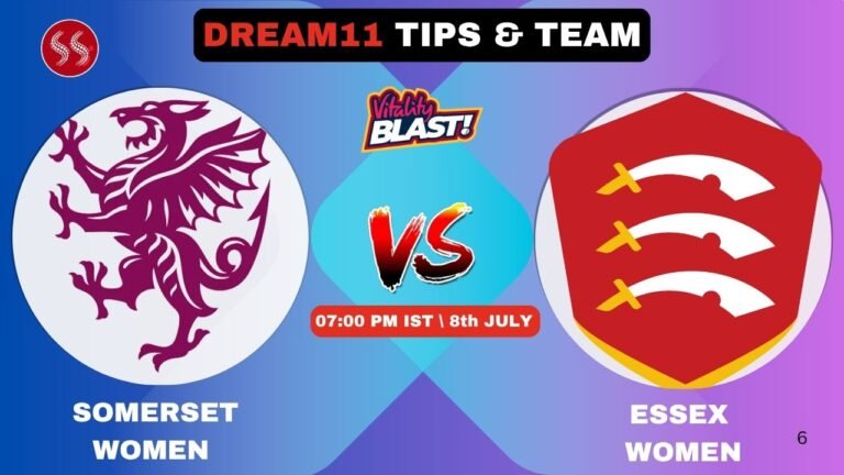 SOM-W vs ESS-W Today’s Dream11 Fantasy Team: 40th T20 Match 2025