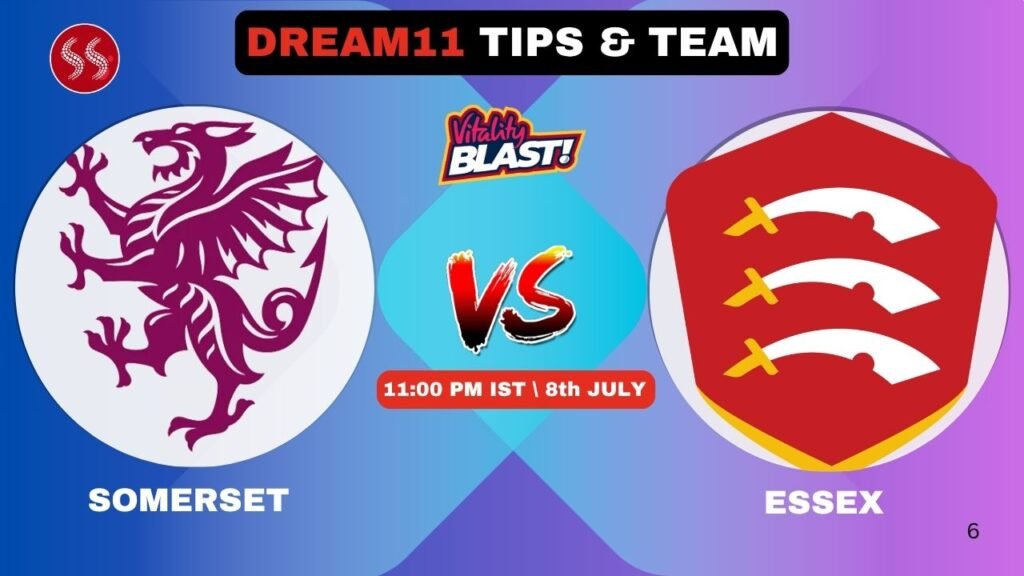 SOM vs ESS Today's Dream11 Fantasy Team: 89th T20 2025