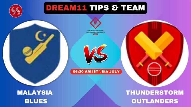 MLB vs TSO Today's Dream11 Fantasy Team: 10th T20 2025