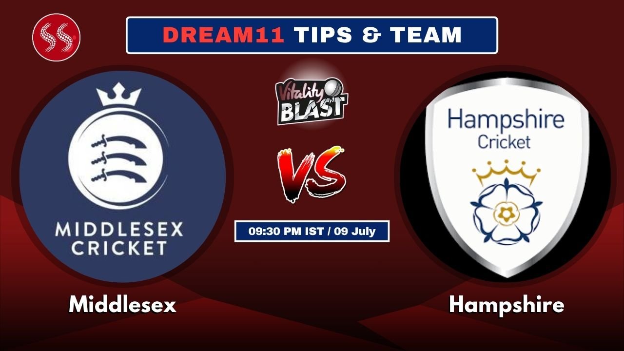MID vs HAM Today's Dream11 Fantasy Team: 91st T20 Match 2025