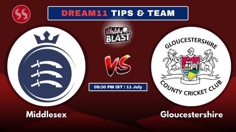 MID vs GLO Today's Dream11 Fantasy Team: 97th T20 Match 2025