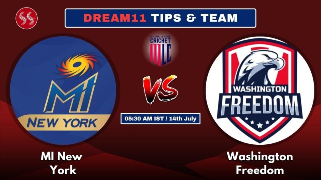 MI NY vs WF Today's Dream11 Fantasy Team: Exciting, Final, T20 Match 2025