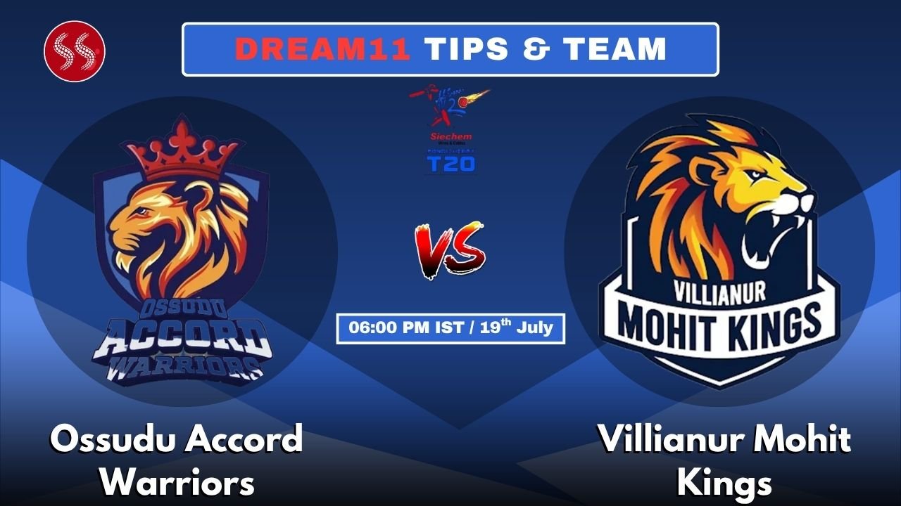 OAW vs VMK Today's Dream11 Fantasy Team
