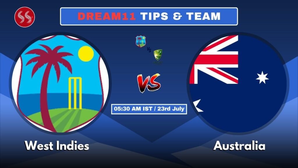 WI vs AUS Today's Dream11 Fantasy Team